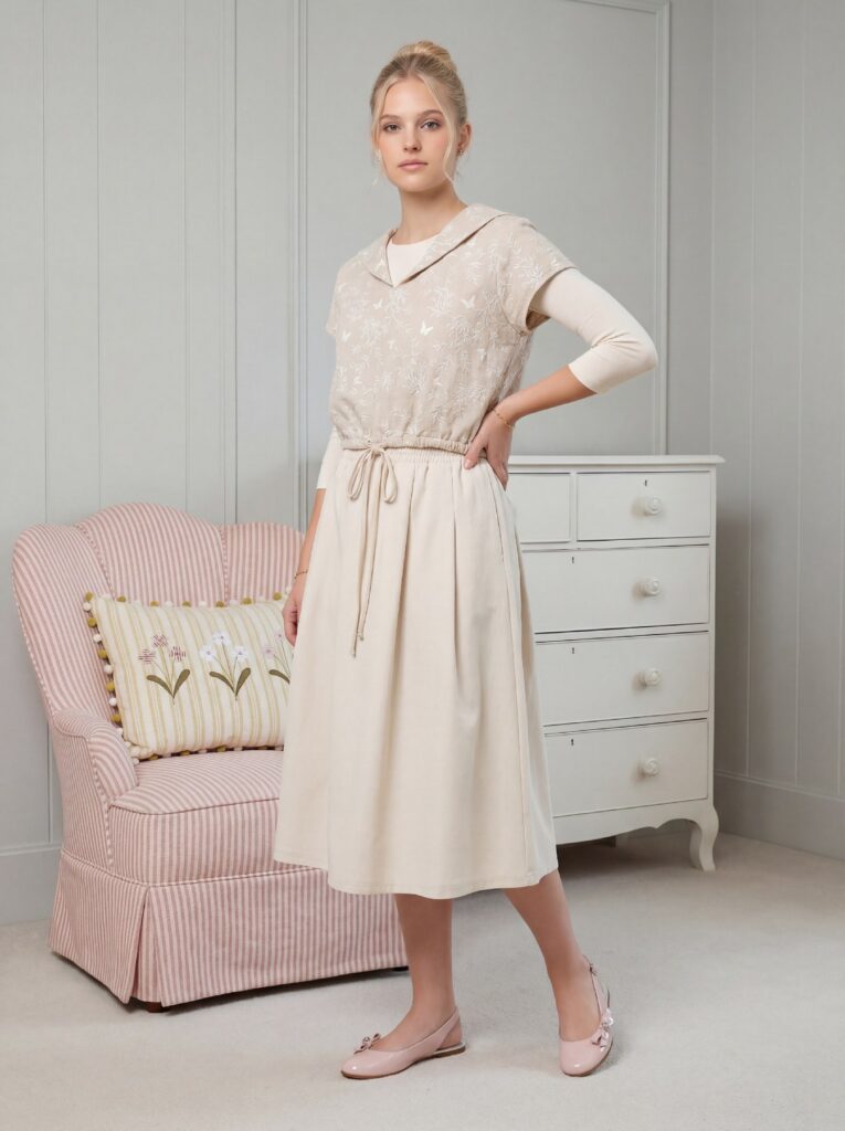 אפודה עם צווארון מלח